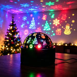 Halloween Christmas Galaxy Projector Night Light USB Plug-and-Play LED Night Light