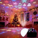 Halloween Christmas Galaxy Projector Night Light USB Plug-and-Play LED Night Light
