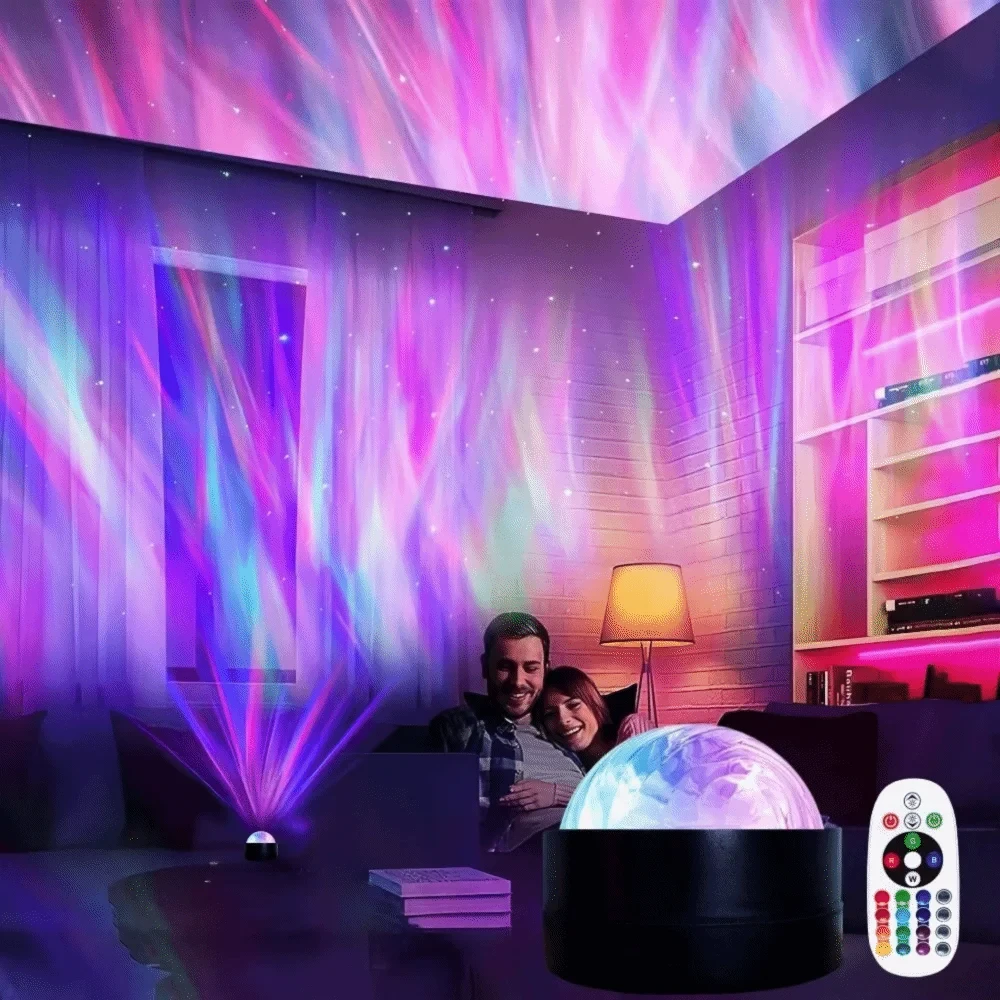 Halloween Christmas Galaxy Projector Night Light USB Plug-and-Play LED Night Light